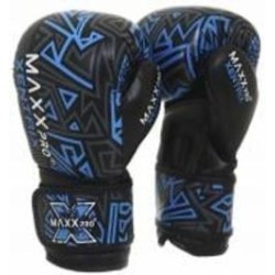 Боксерские перчатки MaxxPro AVG-250 Blue vynil-06 р. 6 6 ozoz Blue vynil-06 синий