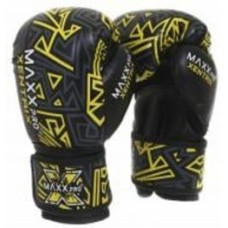 Боксерские перчатки MaxxPro AVG-250 Yellow vynil-04 р. 4 4 ozoz Yellow vynil-04 желтый