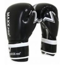 Боксерские перчатки MaxxPro AVG-451 Black vynil-12 р. 12 12 ozoz Black vynil-12 черный