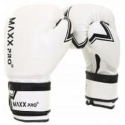 Боксерские перчатки MaxxPro AVG-451 White vynil-10 р. 10 10 ozoz White vynil-10 белый