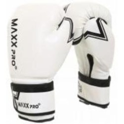 Боксерские перчатки MaxxPro AVG-451 White vynil-12 р. 12 12 ozoz White vynil-12 белый