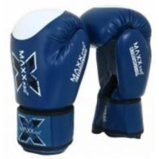 Боксерские перчатки MaxxPro AVG-616 Blue vynil-12 р. 12 12 ozoz Blue vynil-12 синий