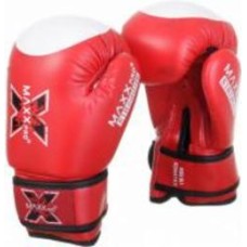 Боксерские перчатки MaxxPro AVG-616 Red vynil-06 р. 6 6oz красный