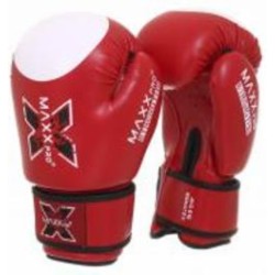 Боксерские перчатки MaxxPro AVG-616 Red vynil-08 р. 8 8 ozoz Red vynil-08 красный
