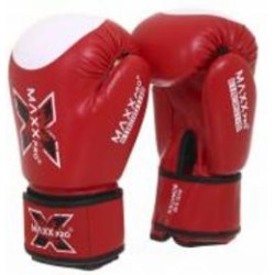 Боксерские перчатки MaxxPro AVG-616 Red vynil-10 р. 10 10 ozoz Red vynil-10 красный