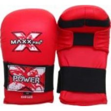Боксерские перчатки MaxxPro KMR-620 Red vynil S р. S Soz Red vynil красный