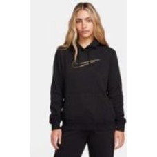 Джемпер Nike W NSW PE CLB FLC SHINE OS PO FB8763-010 р.M черный