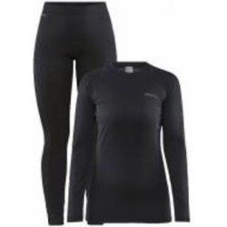 Комплект термобелья Craft Core Warm Baselayer Set 1909708-999000 р.XS черный