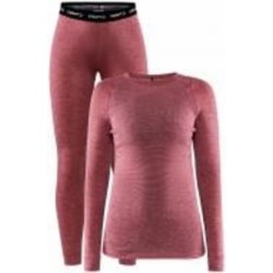 Комплект термобелья Craft CORE Wool Merino Set W 1909710-414200 р.L розовый