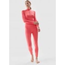 Термобрюки 4F BIELIZNA BEZSZWOWA F137 4FRAW23USEAF137-63S р.M-L розовый