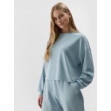 Свитшот 4F SWEATSHIRT F1001 4FWSS24TSWSF1001-34S р.L голубой
