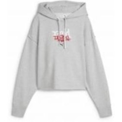 Джемпер Puma PUMA X X-GIRL GRAPHIC HOODIE TR 62470804 р.M серый