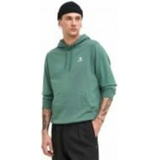 Джемпер Converse STANDARD FIT LEFT CHEST STAR CHEV EMB HOODIE FT 10023874-A36 р.XL зеленый