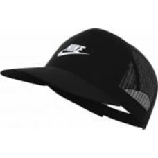 Кепка Nike U NK RISE CAP S CB FUT TRKR L FB5378-010 S-M черный