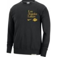 Свитшот Nike LAL MNK DF STD ISS CRW CTS GX FD8653-010 р.XL черный