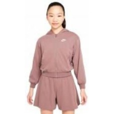 Джемпер Nike G NSW FZ HDY JSY LBR FN8595-208 р.XS бежевый