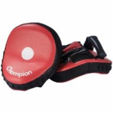 Лапы боксерские GF Champion CHM00253 5x20x24 см красный с черным