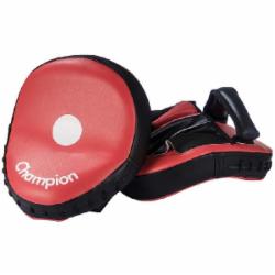 Лапы боксерские GF Champion CHM00253 5x20x24 см красный с черным