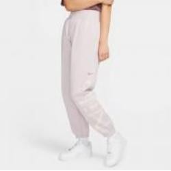 Брюки Nike W NSW PHNX FLC OS LOGO SWTPNT FN2552-019 р. L розовый