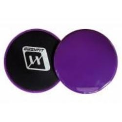 Фитнес-диски для глайдинга EasyFit Gliding Discs 2 шт. фиолетовый