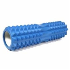 Ролик массажный EasyFit Grid Roller v2.2 синий 45 см