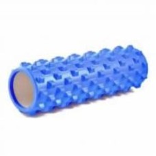 Ролик массажный EasyFit Grid Roller Pro синий 45 см