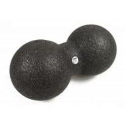 Массажный мяч EasyFit двойной DuoBall EPP черный 23х12 см