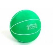 Медбол EasyFit без отскока 3 кг салатовый