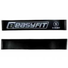 Резинка для фитнеса EasyFit черная #5 20 кг черный