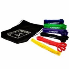 Петля для фитнеса EasyFit набор для подтягиваний и тренировок 1-110 кг 6 шт (EF-NR-1-110-6) в ассортименте
