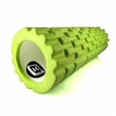 Ролик массажный EasyFit Grid Roller Mini салатовый 30 см