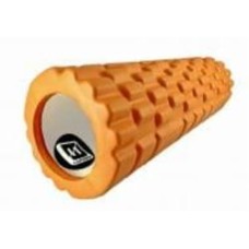 Ролик массажный EasyFit Grid Roller Mini оранжевый 30 см