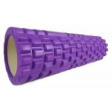 Ролик массажный EasyFit Grid Roller v2.1 фиолетовый 45 см