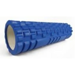 Ролик массажный EasyFit Grid Roller v2.1 синий 45 см