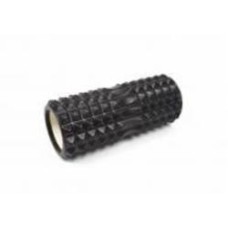Ролик массажный EasyFit Grid Roller v1.2 черный 33 см