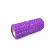 Ролик массажный EasyFit Grid Roller v1.2 фиолетовый 33 см
