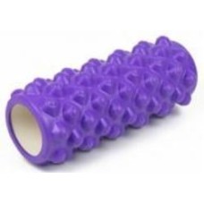 Ролик массажный EasyFit Extreme фиолетовый 33 см