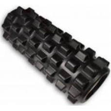 Ролик массажный EasyFit EVA Spikes черный 33 см