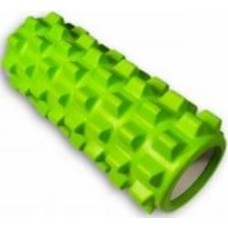 Ролик массажный EasyFit EVA Spikes салатовый 33 см