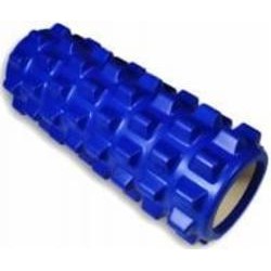 Ролик массажный EasyFit EVA Spikes синий 33 см