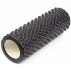 Ролик массажный EasyFit Grid Roller Light черный 33 см