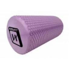 Ролик массажный EasyFit Foam Roller сиреневый 30 см