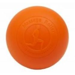 Массажный мяч EasyFit одинарный каучуковый 6,5 см оранжевый
