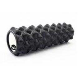 Массажный ролик EasyFit Grid roller extreme 45 см черный (efgr45extbk)