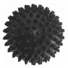 Массажный мяч EasyFit PVC 9 см жесткий черный (EF90PVCBK)