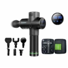 Пистолет массажный EasyFit Percussio с 6 насадками (EFIP6BK)