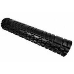 Ролик массажный EasyFit Grid Roller v3.1 черный 60 см