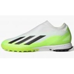 Сороконожки Adidas AW2324 X Crazyfast 3 Laceless Turf Shoes ID9346 р.44 бело-зеленый