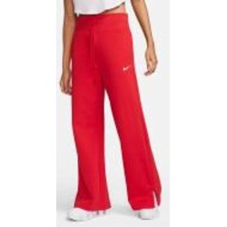 Брюки Nike W NSW PHNX FLC HR PANT WIDE DQ5615-657 р. L красный