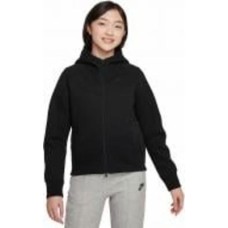 Джемпер Nike G NSW TCH FLC HD FZ LS FD2979-010 р.XS черный